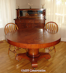 American Oak Arts & Crafts Table